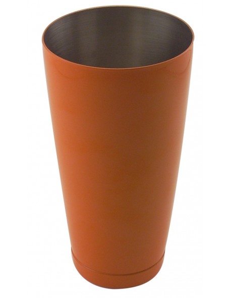Shaker bostoński - obciążony 0,8l pomarańczowy