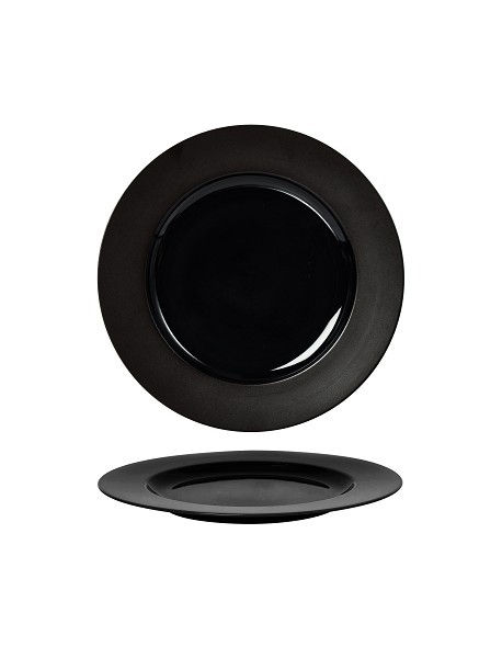 Talerz płaski 310 mm - Ambition Satin Black