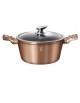 GARNEK GRANITOWY 28cm BERLINGER HAUS ROSE GOLD BH-1516