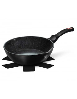 Patelnia grillowa granitowa 24 cm BERLINGER HAUS BLACK ROSE