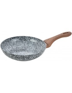 PATELNIA GRANITOWA 24cm GRANIT WOOD KINGHOFF KH-1028