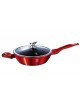 PATELNIA GRANITOWA 28cm BERLINGER HAUS RED METALLIC LINE BH-1260