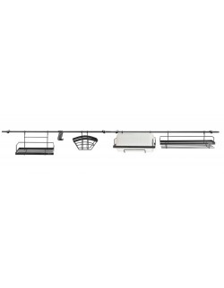 RELING KUCHENNY 16 ELELM. CZARNY KINGHOFF KH-1498