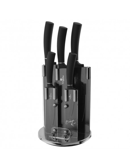 ZESTAW NOŻY GRANITOWYCH BERLINGER HAUS BH-2382 Black Silver