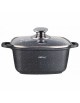 KINGHOFF GARNEK MARMUROWY 24cm KH-1603 4,5L