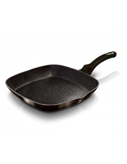 PATELNIA GRILLOWA 28cm BERLINGER HAUS BH-6611 SHINY BLACK