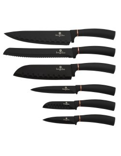 ZESTAW NOŻY BERLINGER HAUS BH-2337 BLACK ROSE