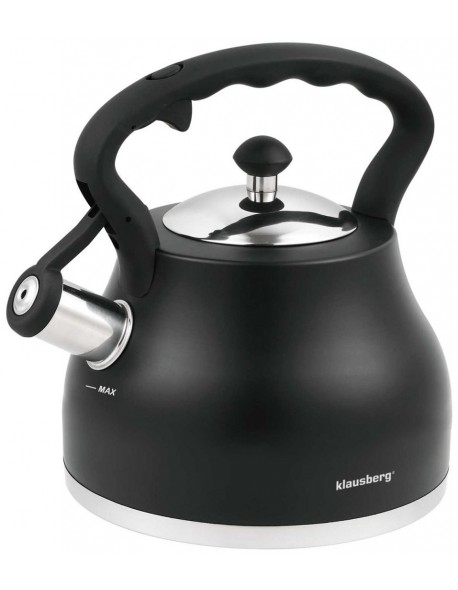 CZAJNIK Z GWIZDKIEM KLAUSBERG 2,7L KB-7448