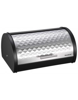 CHLEBAK STALOWY POKRYWĄ DIAMOND KLAUSBERG KB-7454