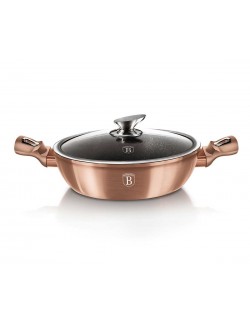 GARNEK GRANITOWY 28cm BERLINGER HAUS BH-1519 ROSE GOLD