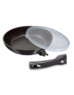 PATELNIA GRANITOWA 24cm BERLINGER HAUS BH-6912 CARBON PRO