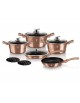 ZESTAW GARNKÓW GRANITOWYCH BERLINGER HAUS BH-6191 ROSE GOLD