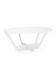 Stojak bufetowy O300mm w zestawie z pleksi Skiatos White &nbsp;310 x 310 x135