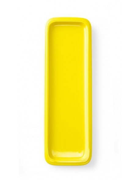 Taca porcelanowa GN, żółta GN 2/4