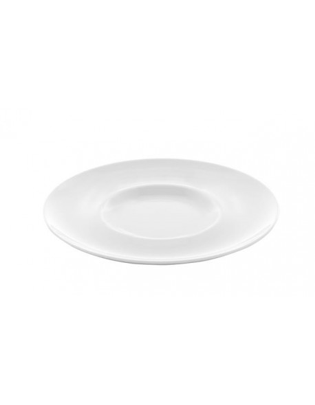 Talerz płytki z szerokim rantem 310mm Bianco