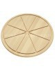 Deska do serwowania pizzy z drewna bukowego 500 mm
