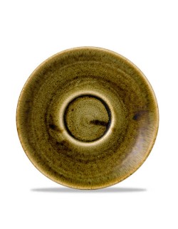 Spodek espresso Stonecast Plume Green 118mm