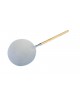 Łopata do pizzy okrągła - aluminiowa z drewnianym uchwytem dł.57 cm