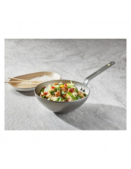 Wok Mineral 40 cm CARBONE – DE BUYER