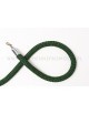 Zielony sznur pleciony 150 cm