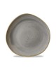 Talerz płytki o organicznym ksztalcie Stonecast Peppercorn Grey 264 mm