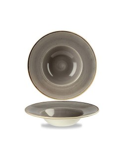 Talerz głęboki Stonecast Peppercorn Grey 240 mm