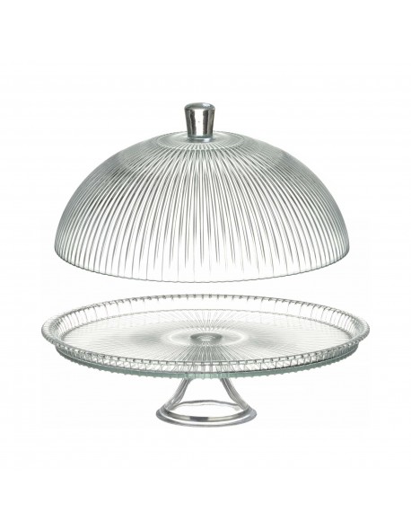 Patera z kloszem Aura, 320 x (h)230mm