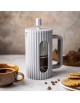 ZAPARZACZ TŁOKOWY DO KAWY/HERBATY 350ml KLAUSBERG KB-7742 SZARY