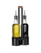 BUTELKI SZKLANE DO OLIWY OCTU 2x 250ml W STOJAKU 229274