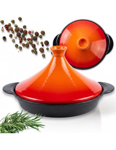 GARNEK MAROKAŃSKI TADŻIN TAGINE ŻELIWNY 27cm HAGE