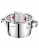 GARNEK STALOWY Z POKRYWĄ 16cm 1,6L VCASA VC-90102 SIERRA