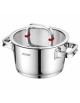 GARNEK STALOWY Z POKRYWĄ 20cm 3.2L VCASA VC-90104 SIERRA