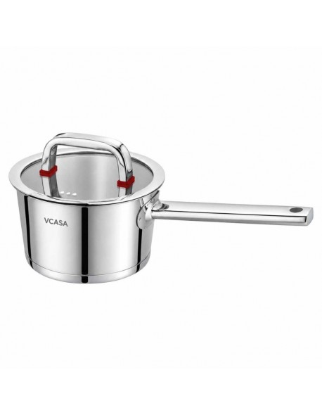 RONDEL STALOWY Z POKRYWĄ 16cm 1,6L VCASA VC-90101 SIERRA