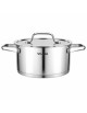 GARNEK STALOWY Z POKRYWĄ 18cm 2.6L VCASA VC-901113 AMARA