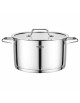 GARNEK STALOWY Z POKRYWĄ 24cm 5.8L VCASA VC-901115 AMARA