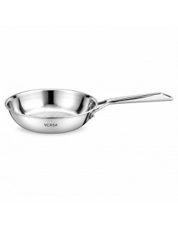 PATELNIA STALOWA 20cm VCASA VC-90151 VELORA TRI-PLY