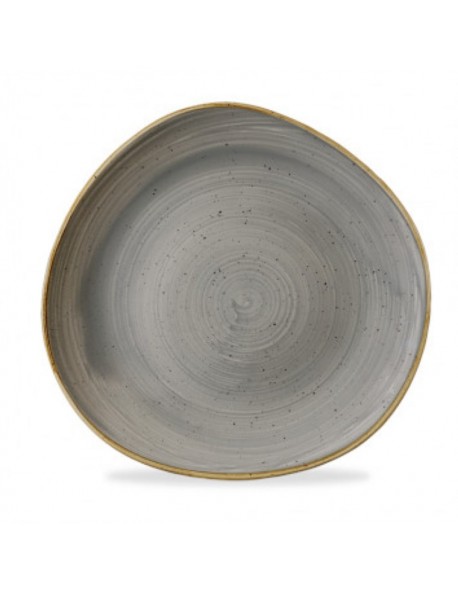 Talerz płaski Organic 210 mm szary - CHURCHILL Stonecast Peppercorn Grey