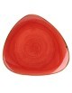 Talerz płytki 164 mm czerwony - CHURCHILL Stonecast Berry Red