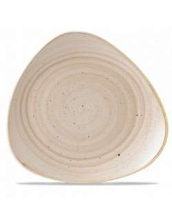 Talerz trójkątny 311 mm kremowy - CHURCHILL Stonecast Nutmeg Cream
