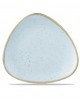 Talerz płytki trójkątny 311 mm - CHURCHILL Stonecast Duck Egg
