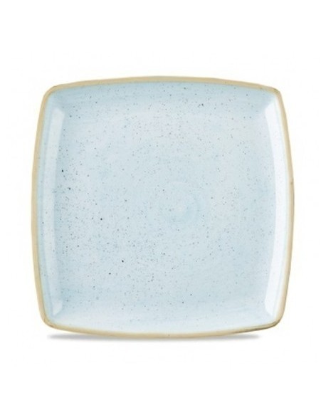 Talerz płytki kwadratowy 268 mm - CHURCHILL Stonecast Duck Egg Blue