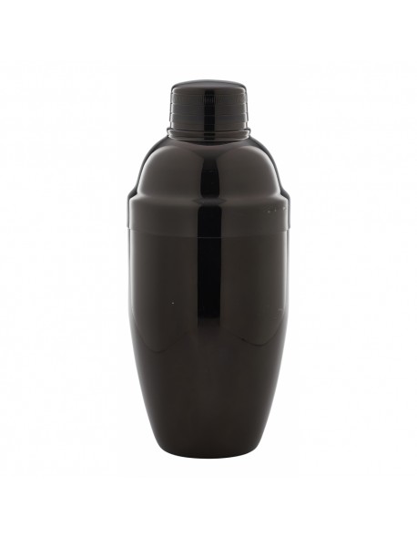 Shaker Cobbler 3-elementrowy 500 ml Gun Metal Black - GenWare