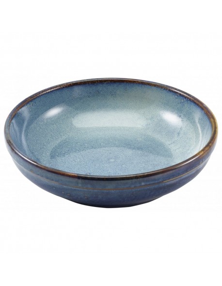 Miska coupe 230 mm - Terra Porcelain Aqua Blue GenWare