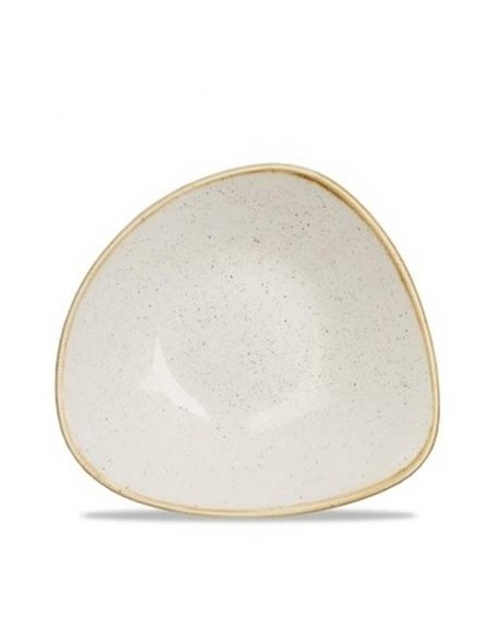 Miska trójkątna 600 ml - CHURCHILL Stonecast Barley White