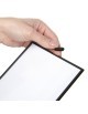 Kolorowy stojak na menu SCRITTO 105 x 148 mm - czarny