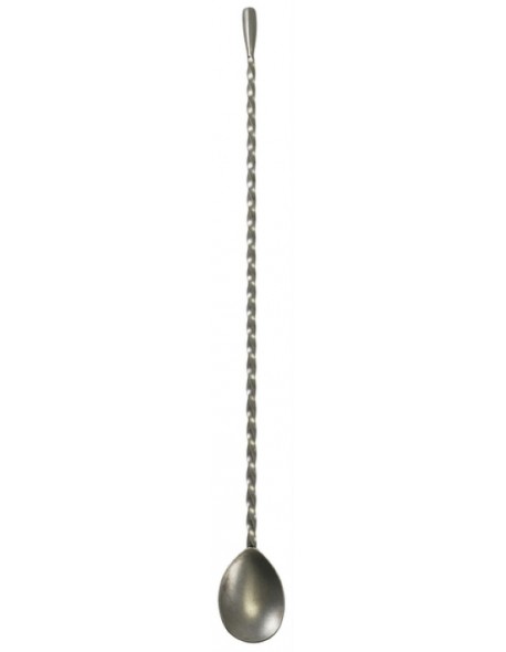 Łyżka barmańska czarna 35 cm Gun Metal Black GenWare