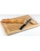 Deska prostokątna drewniana do krojenia 475 x 320 mm - APS Rubberwood