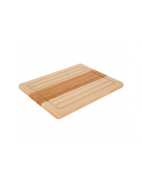 Deska do krojenia drewniana prostokątna Woody 30 x 23 cm DOMOTTI