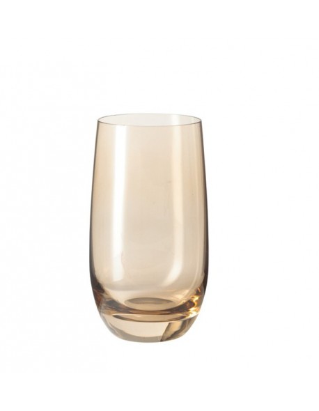 LO - Szklanka 390 ml, brązowa, COLORI